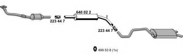 ERNST 060014 Exhaust System